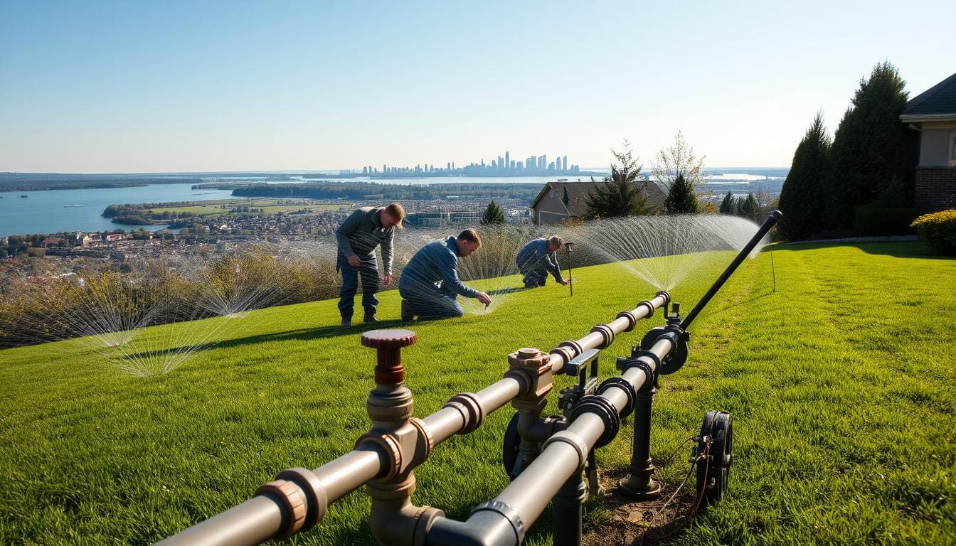 Sprinkler System Installation